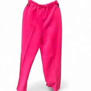 TRUE VINTAGE WOMENS HOT‎ PINK 70'S PANTS